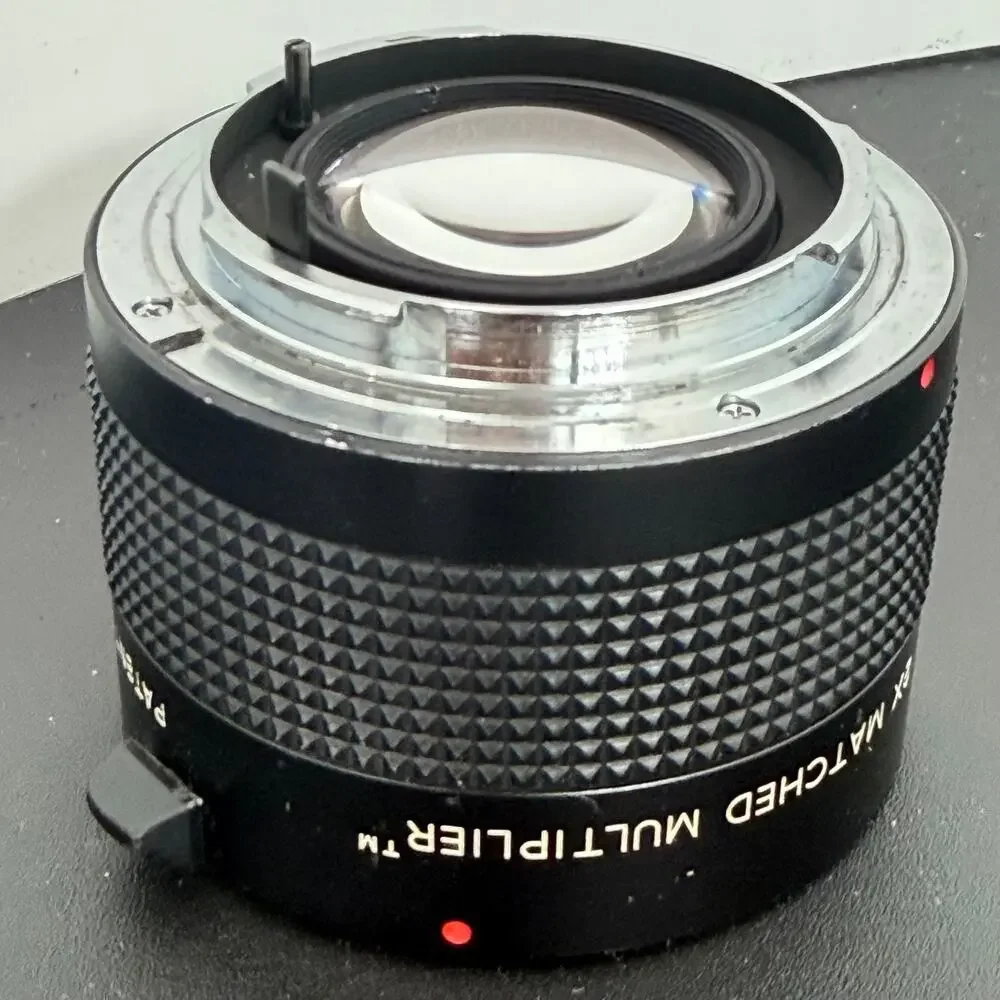 Vivitar MC 2X Teleconverter Lens Pentax K P/K Mount Matched Multiplier Doubler